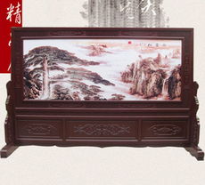 晋城京风古韵家居用品 红木家具与墙布的典雅融合