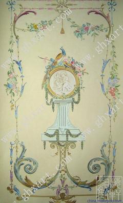 观海轩手绘装饰材料公司 定制艺术，让墙壁诉说你的故事